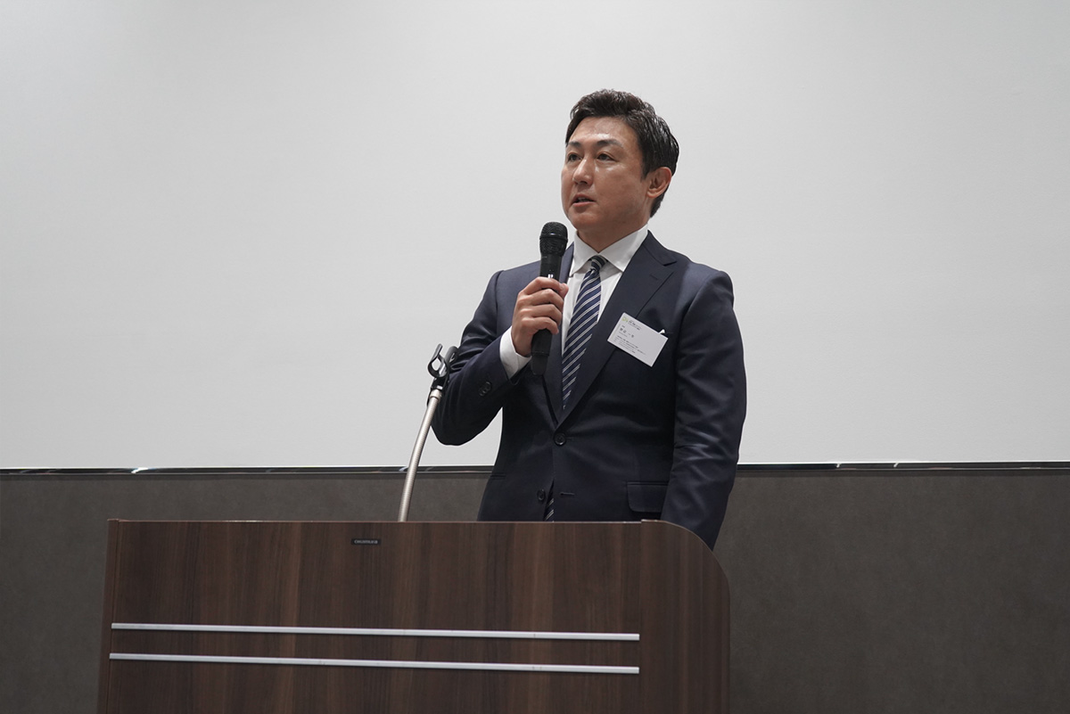 野辺 一也理事による新任理事挨拶